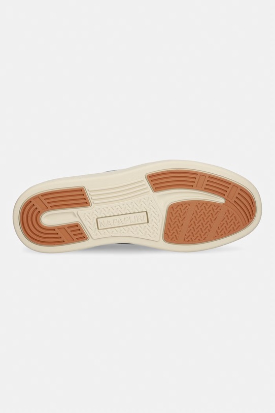 Napapijri mokasinke za muškarce brušena koža BARK NP0A8BNX.B3A mornarsko plava