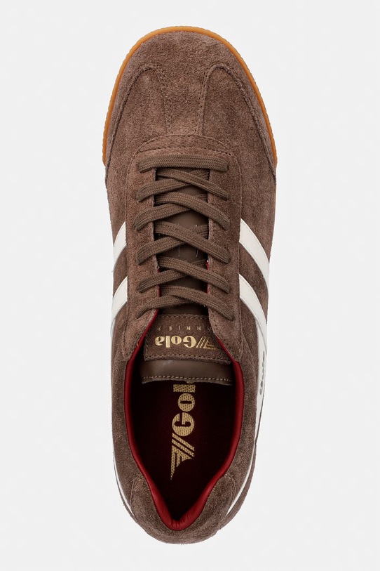 Semišové tenisky Gola HARRIER hnedá CMA192FI