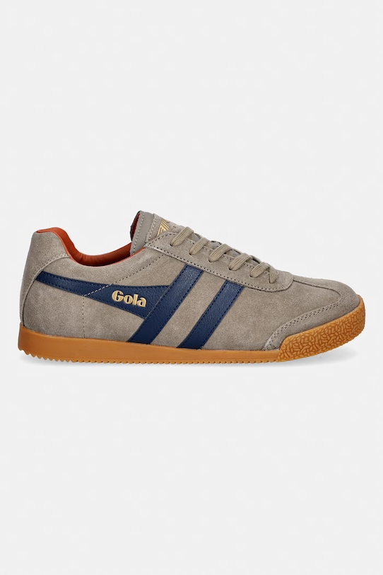 Gola HARRIER sneakersy męskie zamszowe CMA192FE brązowy ZS26