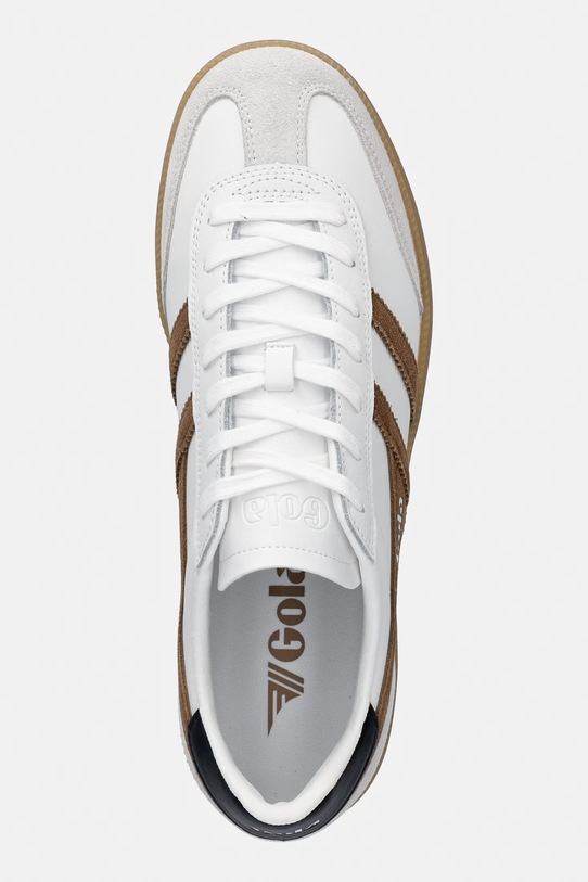 Gola VIPER LEATHER sneakersy męskie skórzane biały CMB744AW