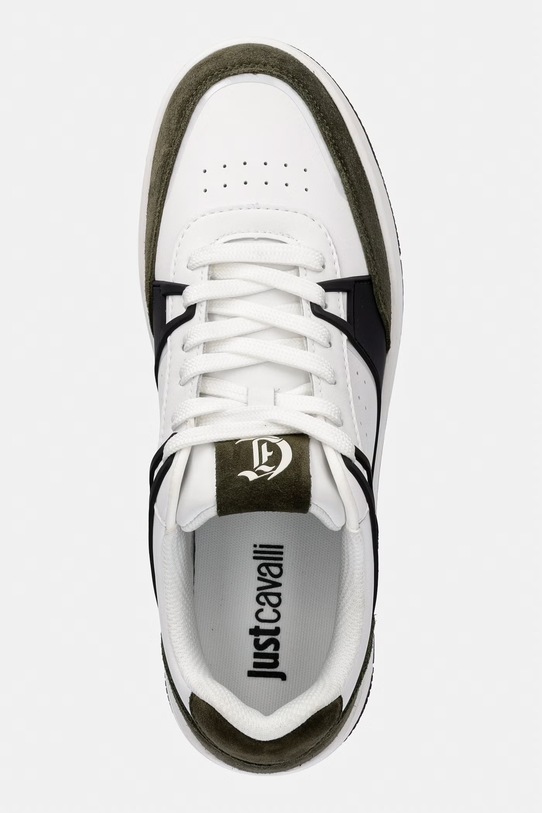 Just Cavalli sneakersy męskie skórzane biały 80QA3SM2ZPC24OL7
