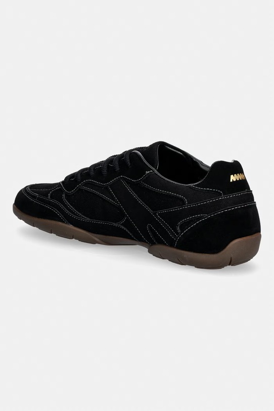 Обувь HUGO Keeston кроссовки для мужчин из замши 50563547.002 чёрный