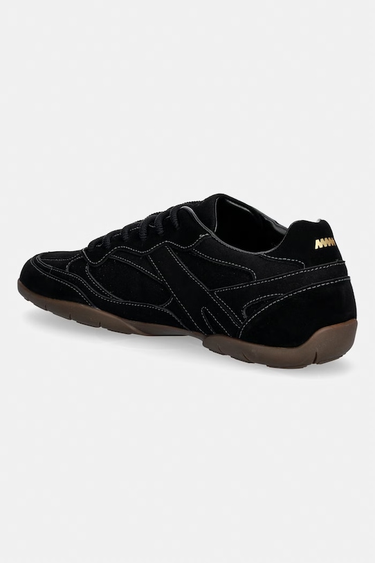 Obuv HUGO Keeston tenisky pánske semišové 50563547.002 čierna