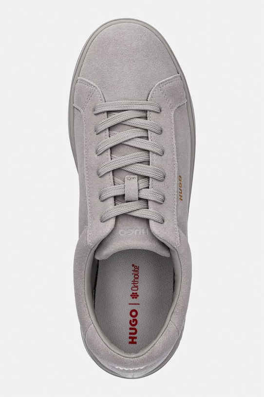 HUGO Neston sneakersy męskie zamszowe szary 50563557.030