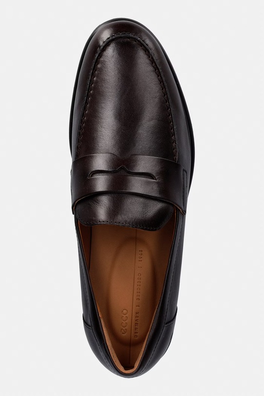 Ecco mokasyny męskie skórzane Metropole Verona brązowy 552264.01178