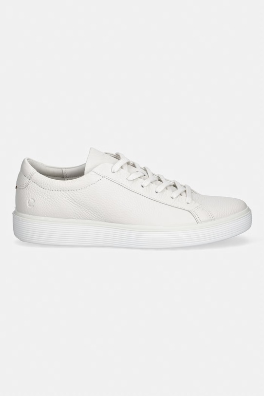 Kožené tenisky Ecco Soft 60 M 582404.01007 biela SS26