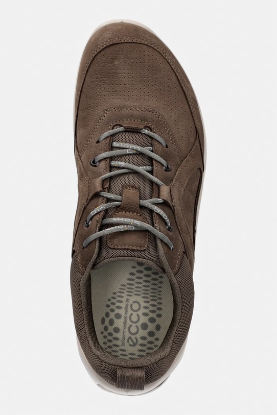 Ecco sneakersy nubukowe Biom Energi zielony 850814.02559