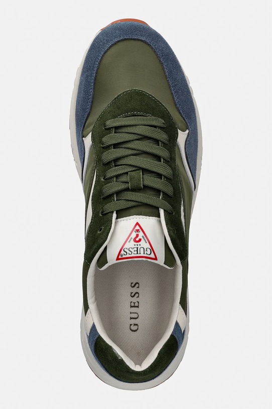 Guess ARIA sneakersy męskie zielony FMJRIA.ELE12.GREBU