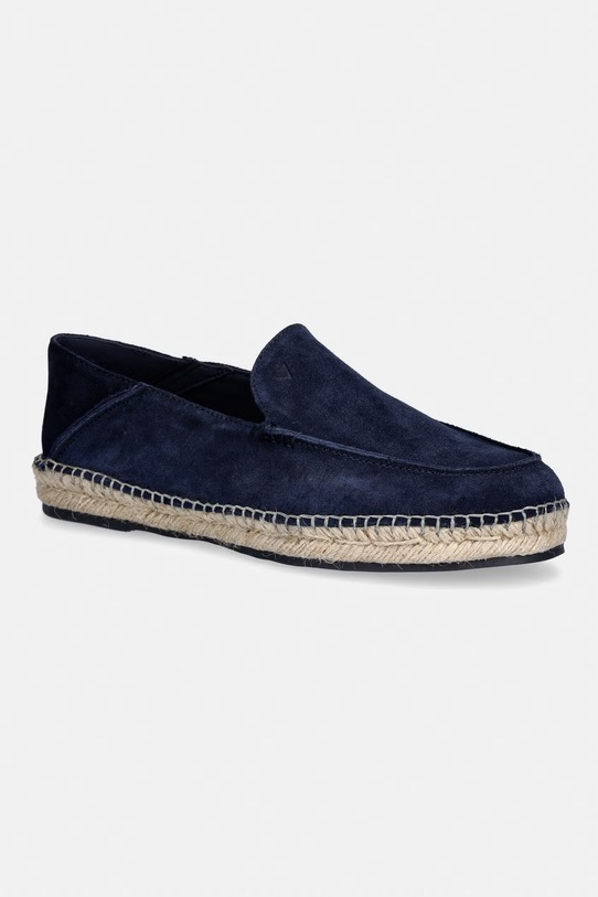 Guess mocasini pentru bărbați, din piele întoarsă LOPADE bleumarin FMJLOP.SUE14.BLUE
