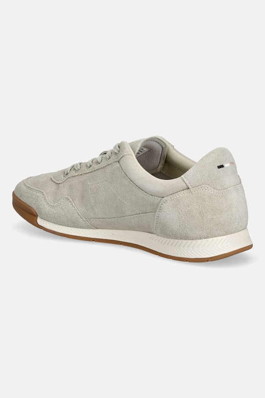 Обувь Замшевые кроссовки BOSS Nitan 50563598.272 бежевый