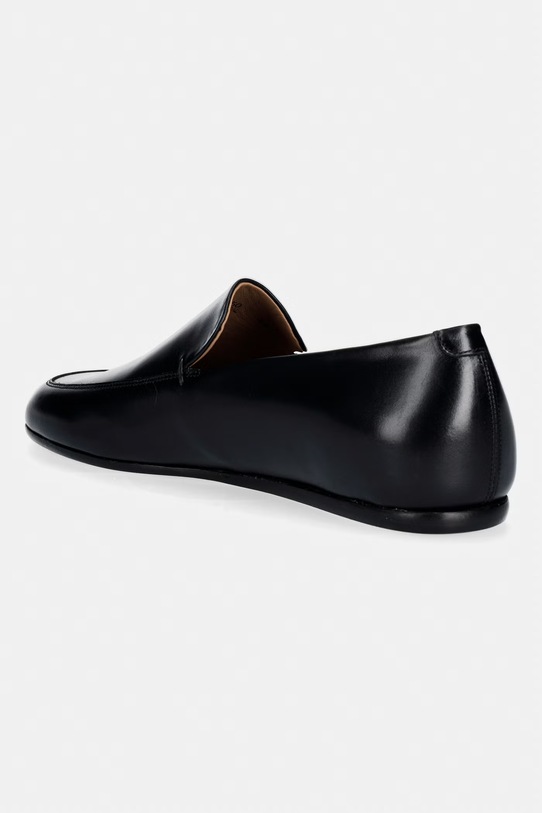 Obuwie BOSS mokasyny męskie skórzane Pyno 50564150.001 czarny
