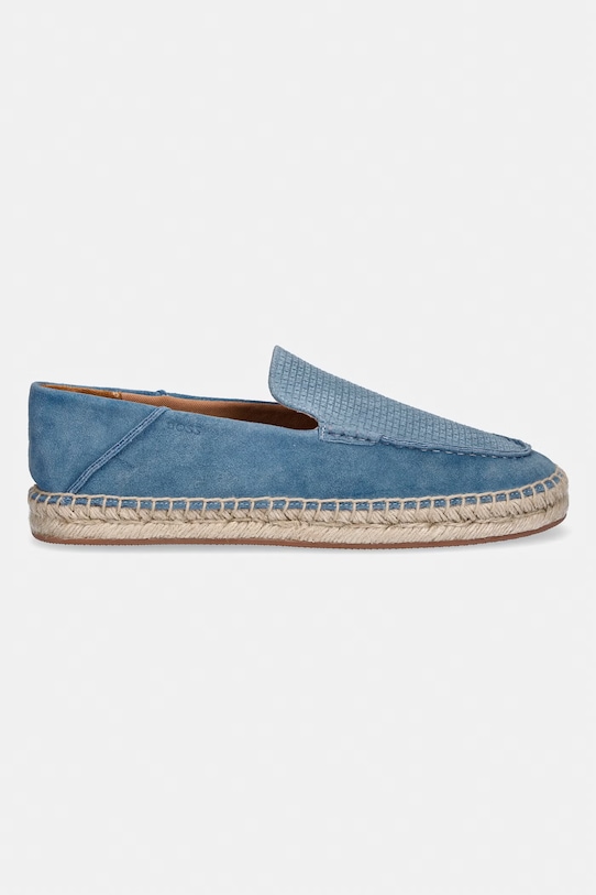 BOSS espadryle męskie zamszowe Madeira 50563149.460 niebieski SS26