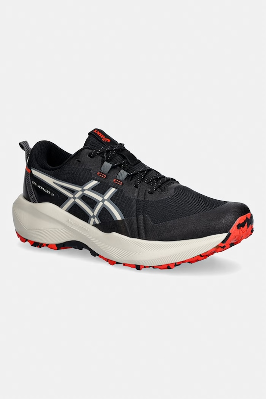 Asics scarpe da corsa GEL-VENTURE 11 sintetico nero 1011C160.001