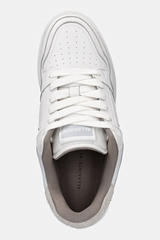 Δερμάτινα sneakers AllSaints Regan Plus Low Top λευκό M030FE.WHT