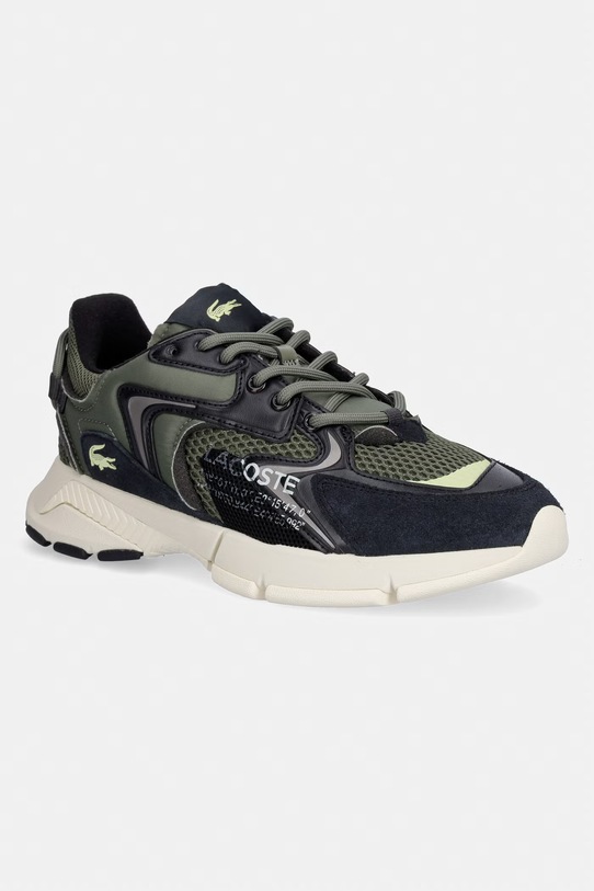 Lacoste sneakersy L003 Neo Sneakers skóra zamszowa zielony 51SMA0044