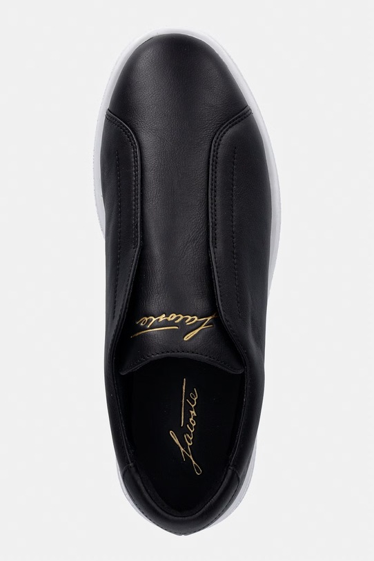 Lacoste Men Linecourt Slip-On sneakersy męskie skórzane czarny 51SMA0096