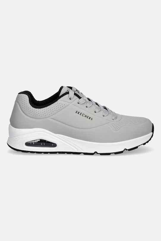 Skechers STAND ON AIR sneakersy męskie 52458 szary SS26
