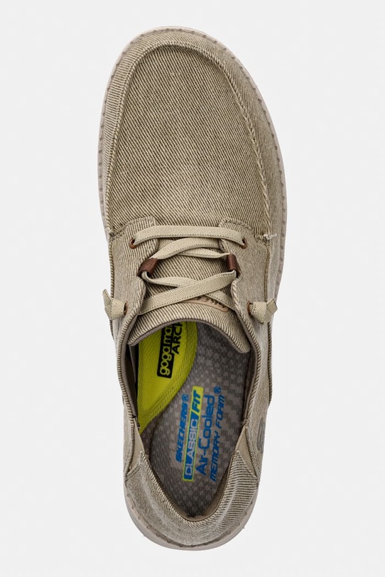 Skechers mokasyny męskie MELSON beżowy 66384