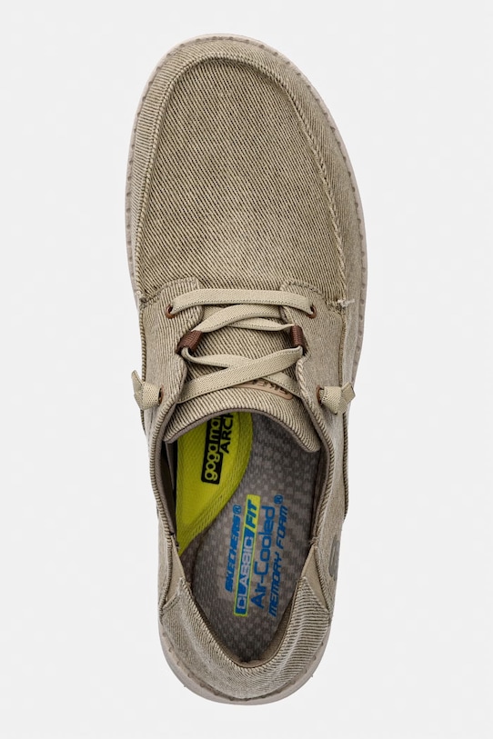 Skechers mokasyny męskie MELSON beżowy 66384