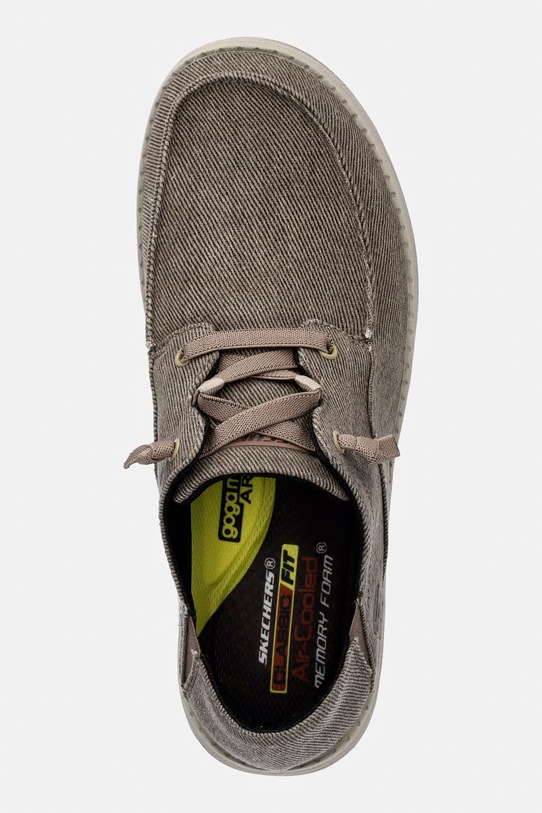 Skechers mokasyny męskie MELSON brązowy 66384