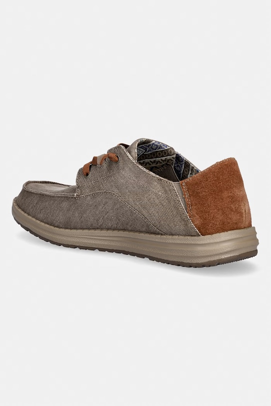 Obuwie Skechers mokasyny męskie MELSON 210116 brązowy