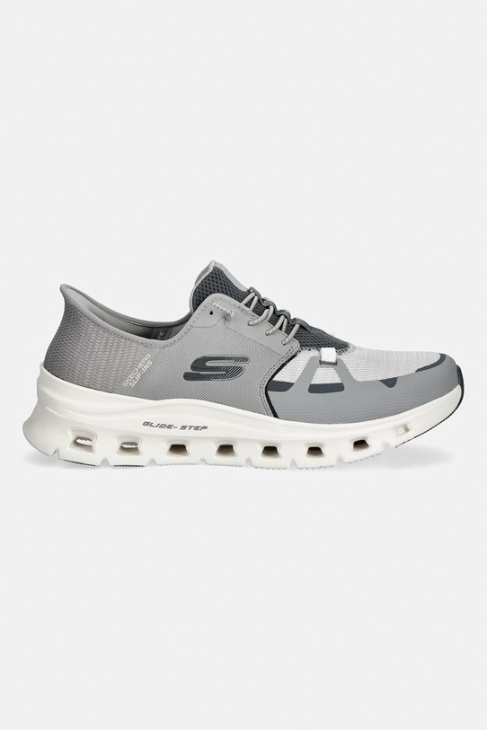 Skechers GLIDE sneakersy męskie 232930. szary SS26