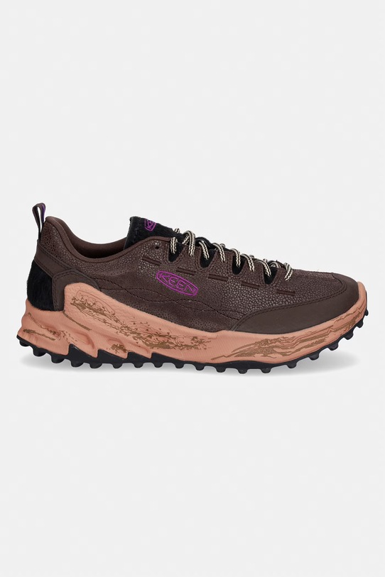 Keen Jasper Zionic sneakersy męskie skórzane 1032233 brązowy SS26