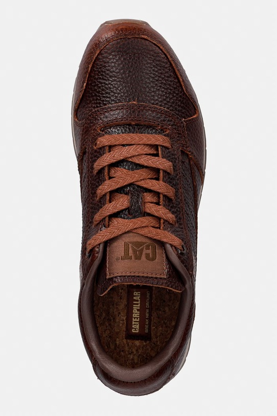 CAT Footwear VENTURA LEATHER BT sneakersy męskie skórzane brązowy P726637