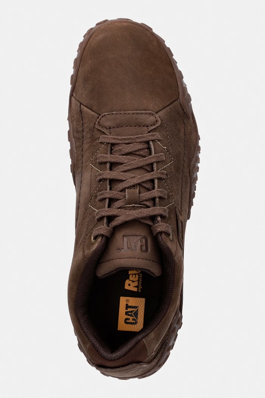 CAT Footwear GRIDLOCK LO sneakersy męskie nubukowe brązowy P726602