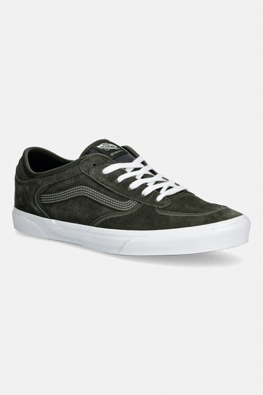 Vans Rowley Classic tenisówki męskie zamszowe zielony VN000SF450K1