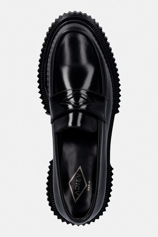 ADIEU Type 182 lordsy męskie skórzane czarny Type.182.SS26