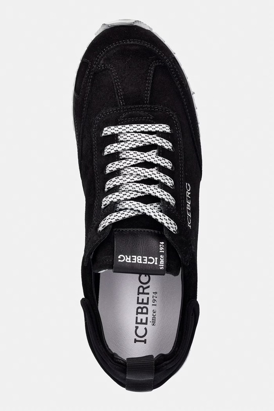 Iceberg Ultra кросівки чоловічі замшеві чорний IU185305