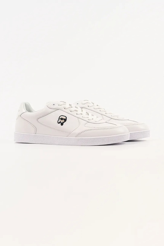 Кожени маратонки Karl Lagerfeld Kandidate Nft KL53830N.01W бял SS26