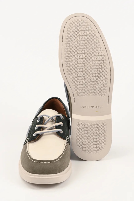 Karl Lagerfeld półbuty skórzane Kori KL21423.2KH beżowy