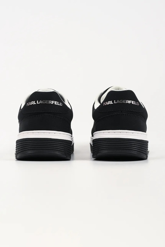 Obuwie Karl Lagerfeld Kourtney sneakersy męskie skórzane KL53016.H00 czarny