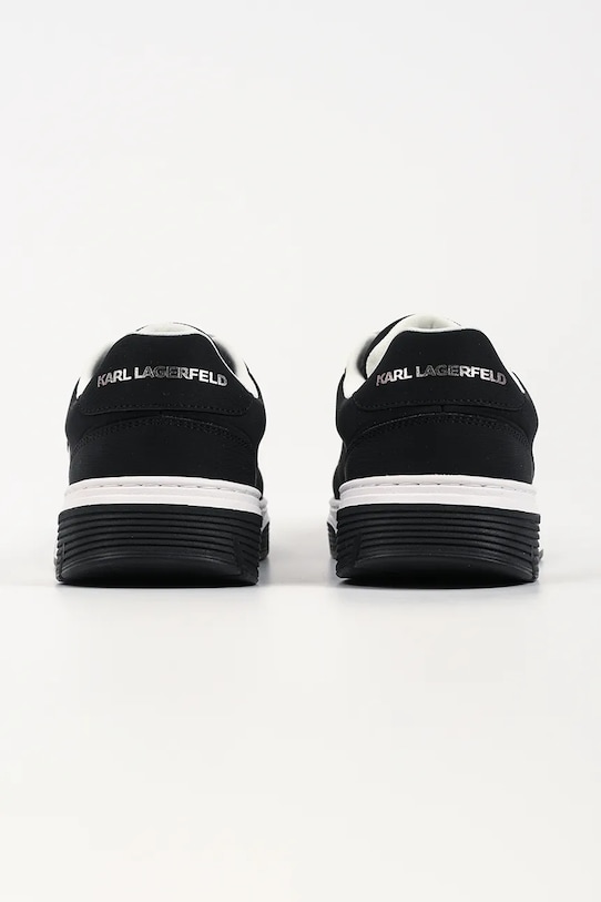 Obuwie Karl Lagerfeld Kourtney sneakersy męskie skórzane KL53016.H00 czarny