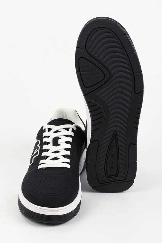 Karl Lagerfeld Kourtney sneakersy męskie skórzane KL53016.H00 czarny