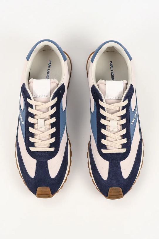 Karl Lagerfeld sneakersy Kairo granatowy KL51121.4AB