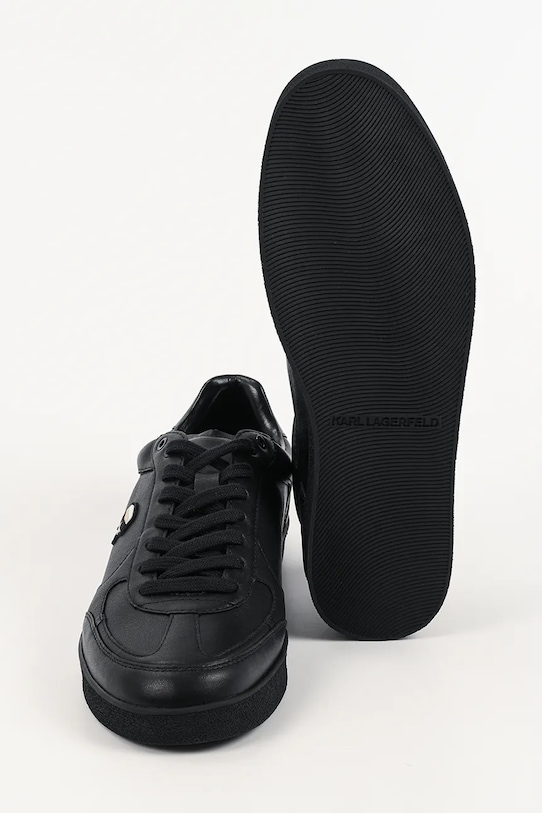 Karl Lagerfeld sneakersy skórzane Kandidate Nft KL53830N.00X czarny