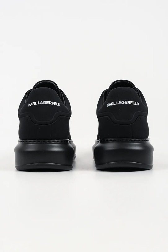 Obuwie Karl Lagerfeld sneakersy skórzane Kapri Mens KL52586.H0X czarny