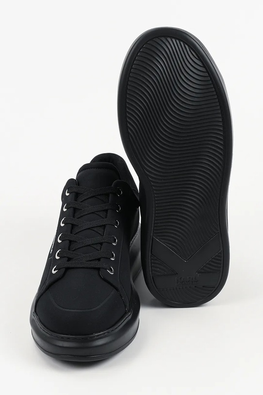 Karl Lagerfeld sneakersy skórzane Kapri Mens KL52586.H0X czarny