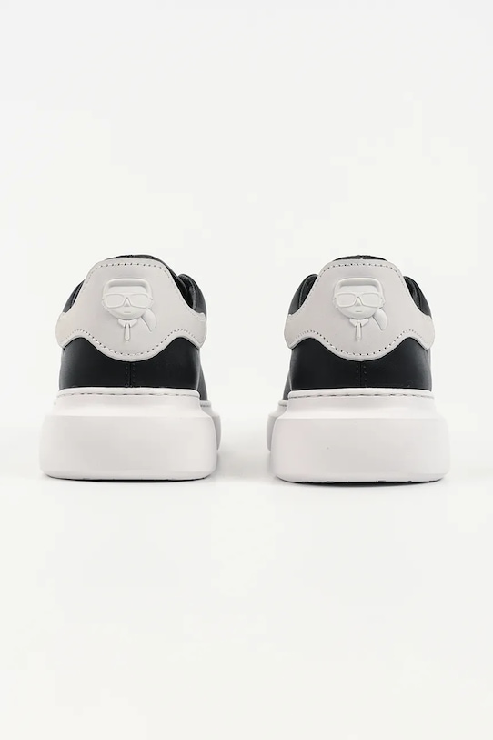 Obuwie Karl Lagerfeld sneakersy skórzane Kore KL56525.000 czarny