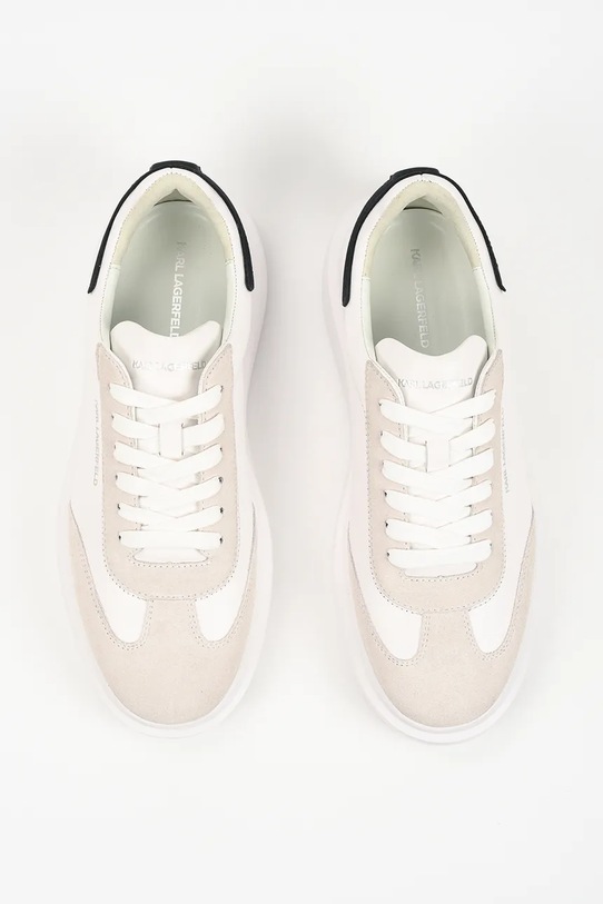 Karl Lagerfeld sneakersy skórzane Kore biały KL56525A.011