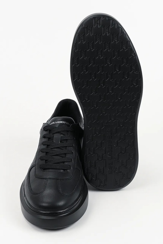 Karl Lagerfeld sneakersy skórzane Kore KL56526.00X czarny