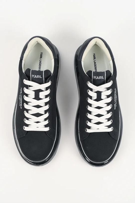 Karl Lagerfeld Kapri Kushion Rsg sneakersy męskie skórzane czarny KL52617.2AA