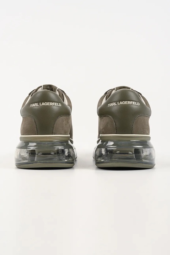 Obuwie Karl Lagerfeld Kapri Kushion Rsg sneakersy męskie skórzane KL52617.2KH beżowy