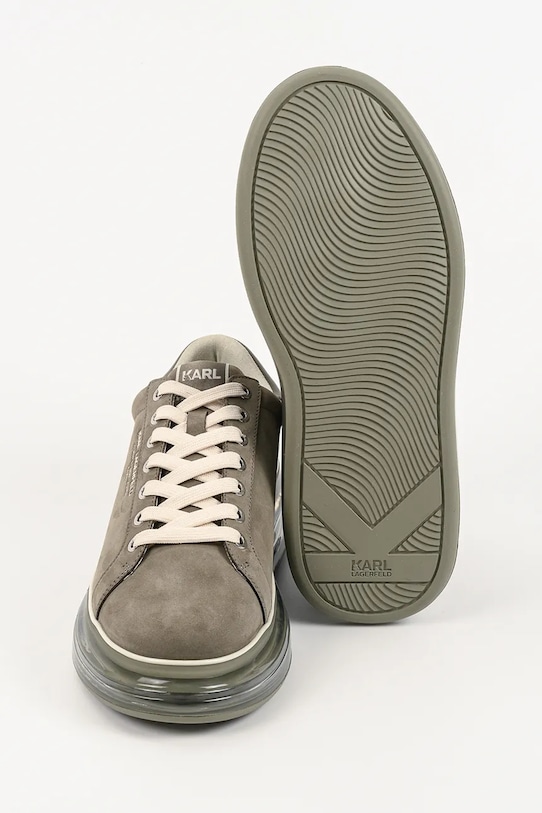 Karl Lagerfeld Kapri Kushion Rsg sneakersy męskie skórzane KL52617.2KH beżowy