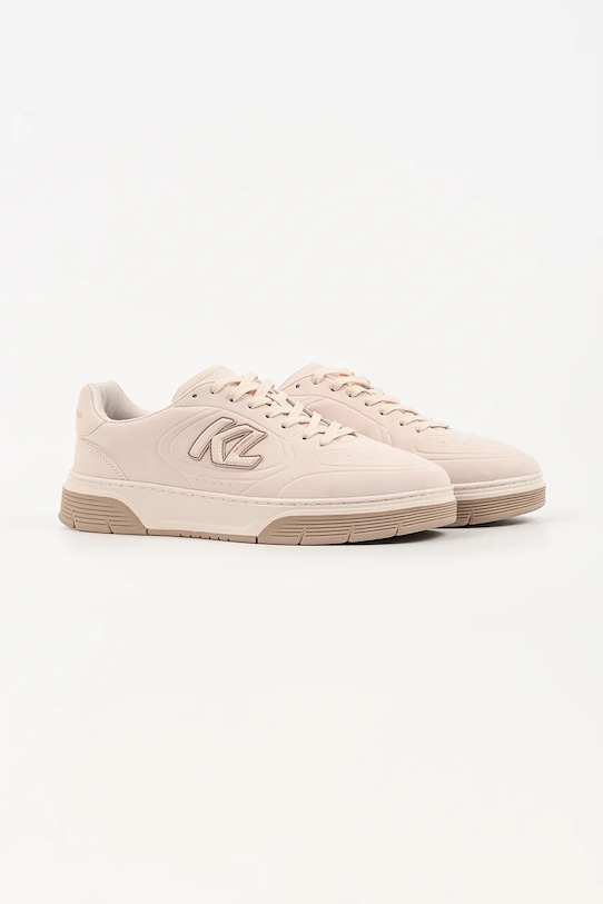 Karl Lagerfeld Kourtney sneakersy męskie KL53016.HT1 beżowy SS26