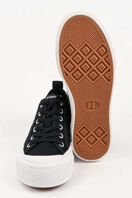 Karl Lagerfeld Kampus Max V trampki męskie KL50523.900 czarny