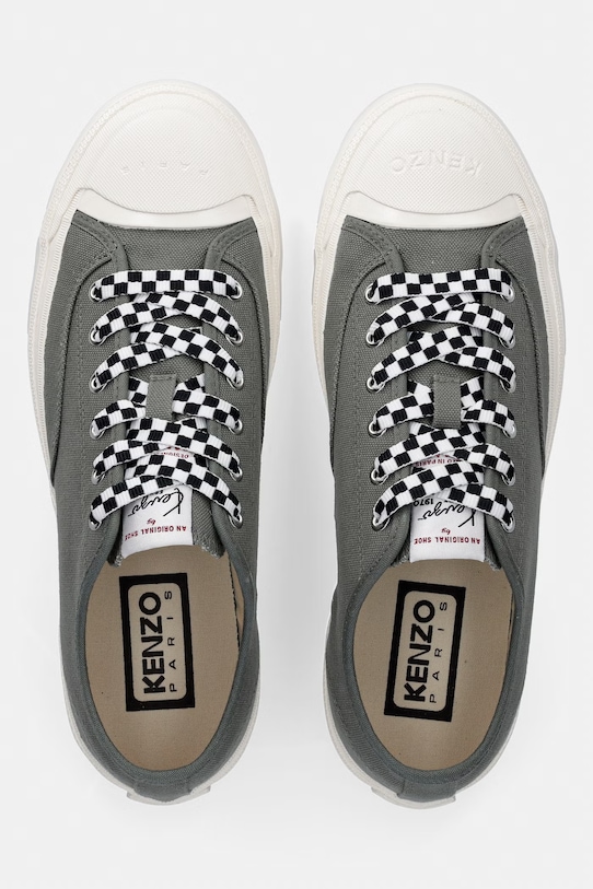 Tenisice Kenzo Low top sneaker FG55SN016F50.51 zelena SS26
